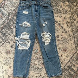 aeropostale mom jeans
